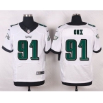 Philadelphia Eagles #91 Fletcher Cox White Road NFL Nike Elite Jersey