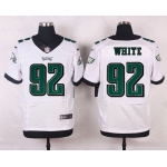 Philadelphia Eagles #92 Reggie White White Retired Player NFL Nike Elite Jersey