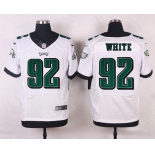 Philadelphia Eagles #92 Reggie White White Retired Player NFL Nike Elite Jersey