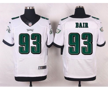 Philadelphia Eagles #93 Brandon Bair White Road NFL Nike Elite Jersey