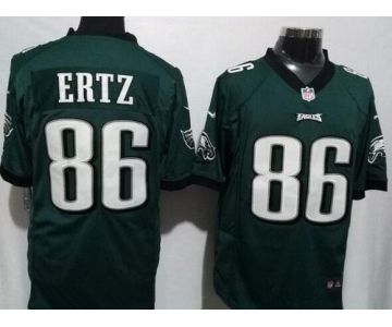 Men's Philadelphia Eagles #86 Zach Ertz Midnight Green Team Color Stitched NFL Nike Game Jersey