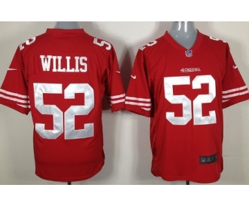 Nike San Francisco 49ers #52 Patrick Willis Red Game Jersey