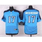 Men's Tennessee Titans #17 Dorial Green-Beckham Light Blue Team Color NFL Nike Elite Jersey