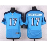 Men's Tennessee Titans #17 Dorial Green-Beckham Light Blue Team Color NFL Nike Elite Jersey