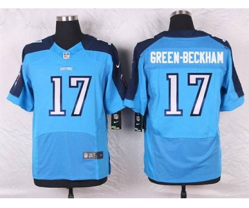 Men's Tennessee Titans #17 Dorial Green-Beckham Light Blue Team Color NFL Nike Elite Jersey