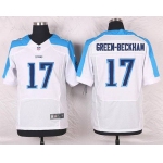 Men's Tennessee Titans #17 Dorial Green-Beckham White Road NFL Nike Elite Jersey