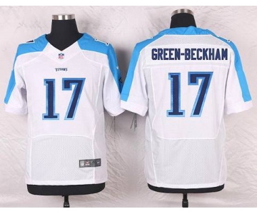 Men's Tennessee Titans #17 Dorial Green-Beckham White Road NFL Nike Elite Jersey