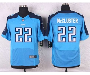 Men's Tennessee Titans #22 Dexter McCluster Light Blue Team Color NFL Nike Elite Jersey