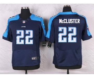 Men's Tennessee Titans #22 Dexter McCluster Navy Blue Alternate NFL Nike Elite Jersey