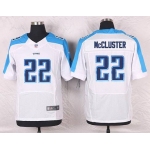 Men's Tennessee Titans #22 Dexter McCluster White Road NFL Nike Elite Jersey