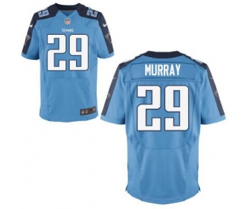 Men's Tennessee Titans #29 DeMarco Murray Light Blue Team Color NFL Nike Elite Jersey