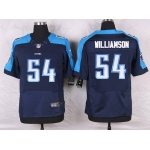 Men's Tennessee Titans #54 Avery Williamson Navy Blue Alternate NFL Nike Elite Jersey