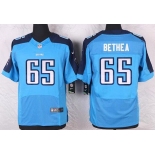 Men's Tennessee Titans #65 Elvin Bethea Light Blue Retired Player NFL Nike Elite Jersey