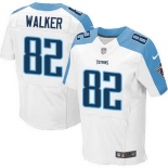 Men's Tennessee Titans #82 Delanie Walker Nike White Elite Jersey