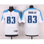 Men's Tennessee Titans #83 Harry Douglas White Road NFL Nike Elite Jersey