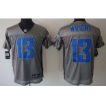 Nike Tennessee Titans #13 Kendall Wright Gray Shadow Elite Jersey