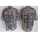 Nike Tennessee Titans #28 Chris Johnson Realtree Camo Elite Jersey