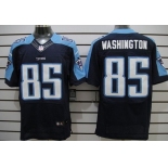 Nike Tennessee Titans #85 Nate Washington Navy Blue Elite Jersey