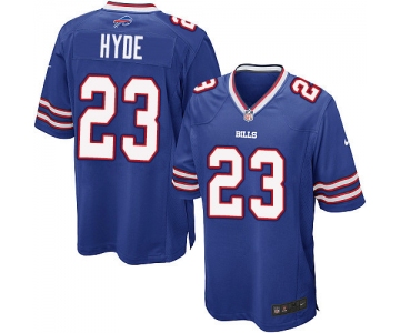 Nike NFL Buffalo Bills #23 Micah Hyde Game Royal Blue Home Men's Jersey