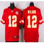 Men's Kansas City Chiefs #12 Albert Wilson Red Team Color NFL Nike Elite Jersey