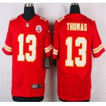 Men's Kansas City Chiefs #13 De'Anthony Thomas Red Team Color NFL Nike Elite Jersey