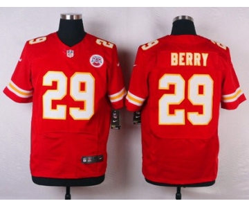 Men's Kansas City Chiefs #29 Eric Berry Red Team Color NFL Nike Elite Jersey