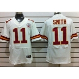 Nike Kansas City Chiefs #11 Alex Smith White Elite Jersey