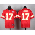 Nike Kansas City Chiefs #17 Donnie Avery Red Elite Jersey