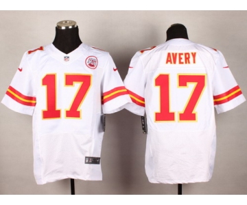 Nike Kansas City Chiefs #17 Donnie Avery White Elite Jersey