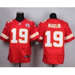 Nike Kansas City Chiefs #19 Jeremy Maclin Red Elite Jersey