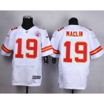 Nike Kansas City Chiefs #19 Jeremy Maclin White Elite Jersey