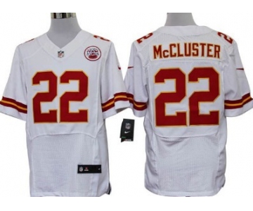 Nike Kansas City Chiefs #22 Dexter McCluster White Elite Jersey