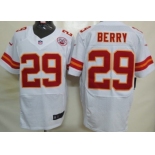 Nike Kansas City Chiefs #29 Eric Berry White Elite Jersey