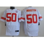 Nike Kansas City Chiefs #50 Justin Houston White Elite Jersey