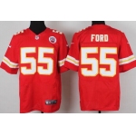 Nike Kansas City Chiefs #55 Dee Ford Red Elite Jersey