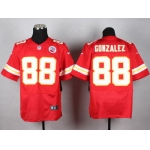 Nike Kansas City Chiefs #88 Tony Gonzalez Red Elite Jersey