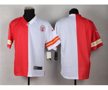 Nike Kansas City Chiefs Blank Red/White Two Tone Elite Jersey