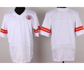 Nike Kansas City Chiefs Blank White Elite Jersey