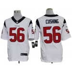 Size 60 4XL-Brian Cushing Houston Texans #56 White Stitched Nike Elite NFL Jerseys