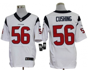 Size 60 4XL-Brian Cushing Houston Texans #56 White Stitched Nike Elite NFL Jerseys