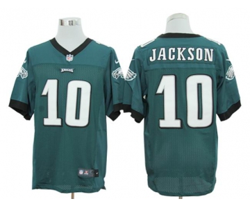 Size 60 4XL-DeSean Jackson Philadelphia Eagles #10 Green Stitched Nike Elite NFL Jerseys