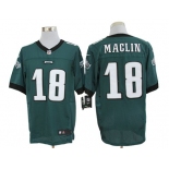 Size 60 4XL-Jeremy Maclin Philadelphia Eagles #18 Green Stitched Nike Elite NFL Jerseys