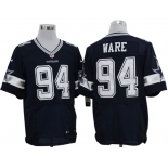 Size 60 4XL-DeMarcus Ware Dallas Cowboys #94 Navy Blue Stitched Nike Elite NFL Jerseys