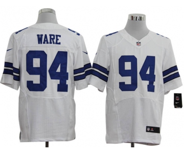 Size 60 4XL-DeMarcus Ware Dallas Cowboys #94 White Stitched Nike Elite NFL Jerseys