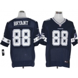 Size 60 4XL-Dez Bryant Dallas Cowboys #88 Navy Blue Stitched Nike Elite NFL Jerseys