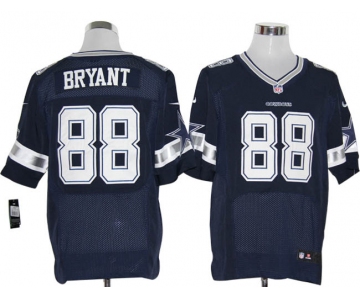 Size 60 4XL-Dez Bryant Dallas Cowboys #88 Navy Blue Stitched Nike Elite NFL Jerseys