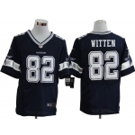 Size 60 4XL-Jason Witten Dallas Cowboys #82 Navy Blue Stitched Nike Elite NFL Jerseys