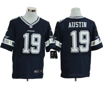 Size 60 4XL-Miles Austin Dallas Cowboys #19 Navy Blue Stitched Nike Elite NFL Jerseys