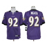 Size 60 4XL-Haloti Ngata Baltimore Ravens #92 Purple Stitched Nike Elite NFL Jerseys