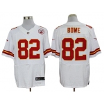 Size 60 4XL-Dwayne Bowe Kansas City Chiefs #82 White Stitched Nike Elite NFL Jerseys